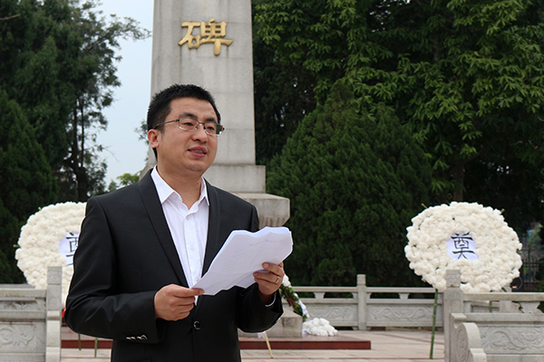 陈晓峰书记发表讲话